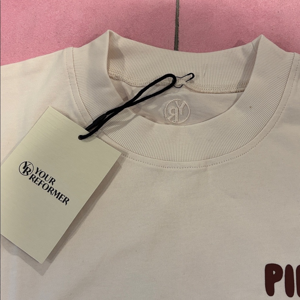 CCO! NWT Pilates the Espresso of Workouts Coffee & Pilates name a better duo Tee - Picture 7 of 11